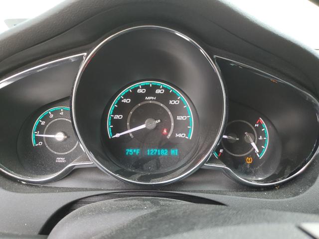 1G1ZG5E75CF359103 - 2012 CHEVROLET MALIBU LTZ ვერცხლისფერი ფოტო 9