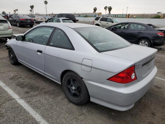 1HGEM22164L061063 - 2004 HONDA CIVIC DX VP Silber Foto 2