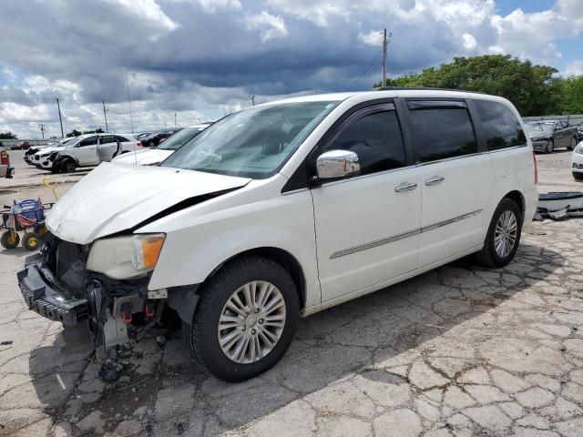 2C4RC1CGXCR267573 - 2012 CHRYSLER TOWN & COU TOURING L WHITE photo 1