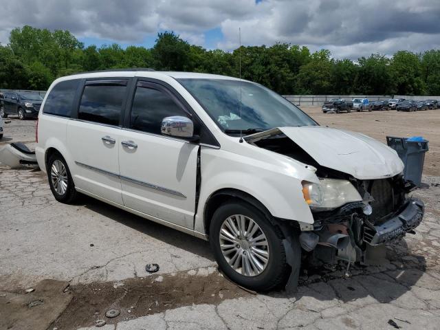 2C4RC1CGXCR267573 - 2012 CHRYSLER TOWN & COU TOURING L WHITE photo 4