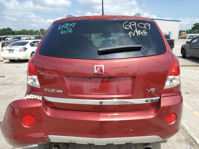 3GSCL53709S579785 - 2009 SATURN VUE XR RED photo 6