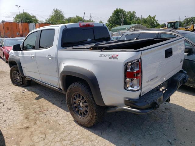 1GCGTEEN0M1105855 - 2021 CHEVROLET COLORADO ZR2 WHITE photo 2