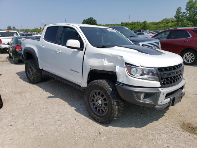 1GCGTEEN0M1105855 - 2021 CHEVROLET COLORADO ZR2 WHITE photo 4