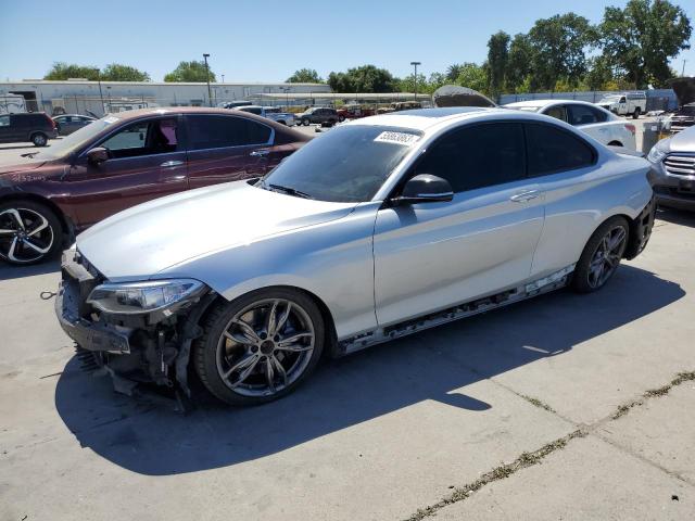 WBA1J7C50FV358144 - 2015 BMW M235I SILVER photo 1