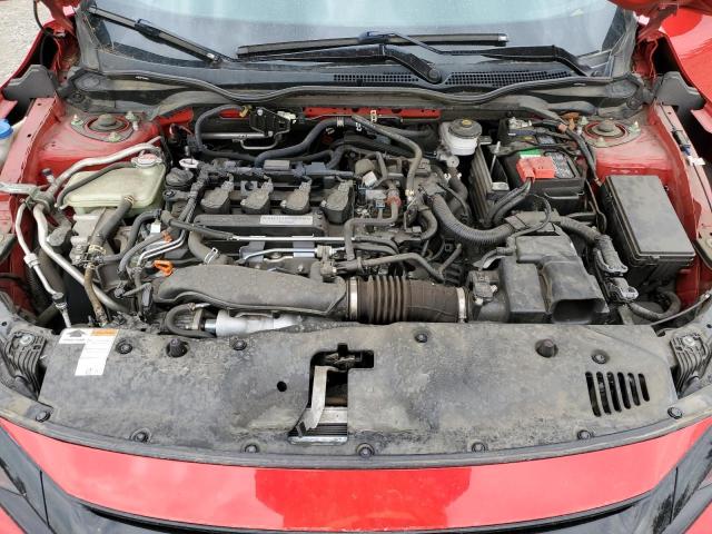 SHHFK7H53JU410287 - 2018 HONDA CIVIC EX RED photo 11