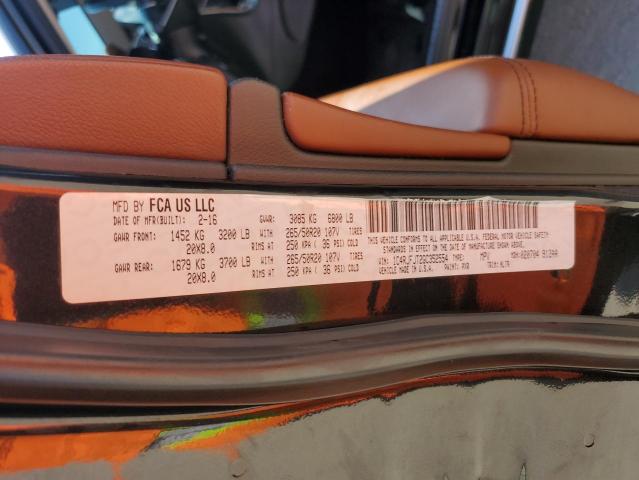 1C4RJFJT2GC352554 - 2016 JEEP GRAND CHER SUMMIT Սև լուսանկար 13