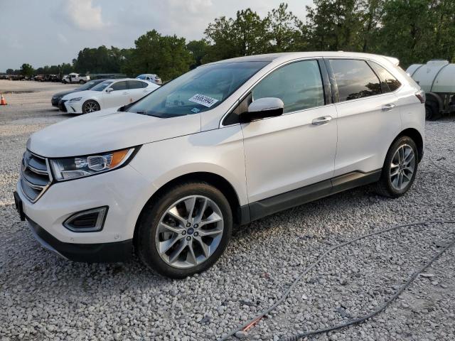 2FMPK3K88JBC28045 - 2018 FORD EDGE TITANIUM WHITE photo 1