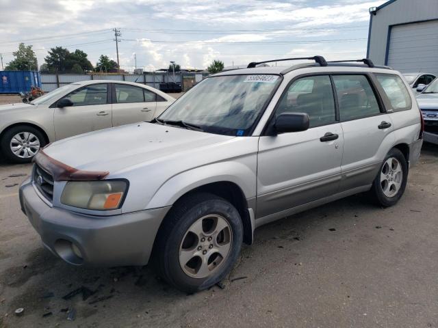 JF1SG65623H764707 - 2003 SUBARU FORESTER 2.5XS Серебристый фото 1