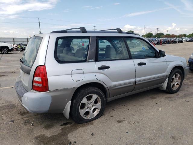 JF1SG65623H764707 - 2003 SUBARU FORESTER 2.5XS Серебристый фото 3