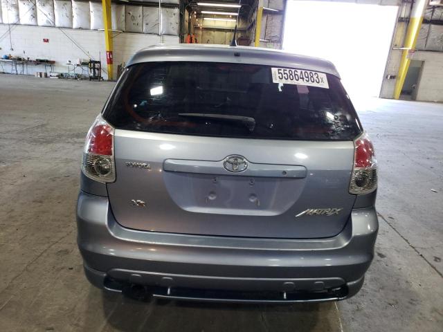 2T1KR32EX8C687207 - 2008 TOYOTA COROLLA MA XR BLUE photo 6