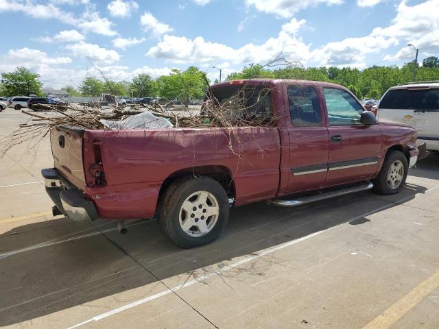 1GCEC19Z77Z162699 - 2007 CHEVROLET SILVERADO C1500 CLASSIC BURGUNDY photo 3