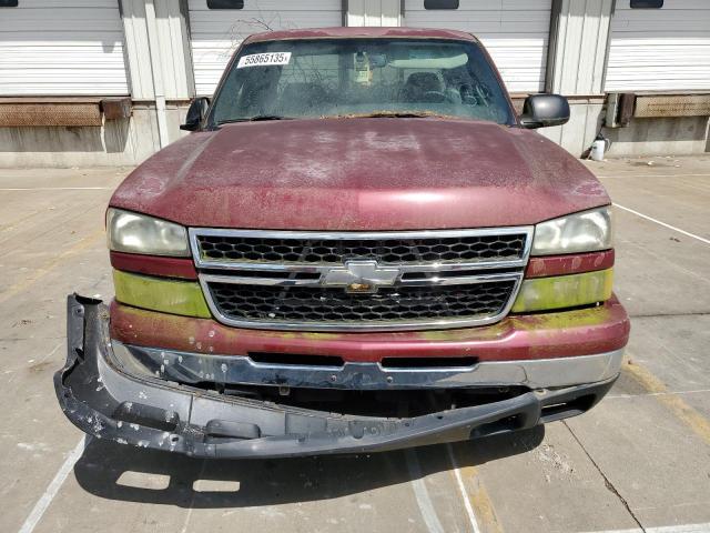 1GCEC19Z77Z162699 - 2007 CHEVROLET SILVERADO C1500 CLASSIC BURGUNDY photo 5