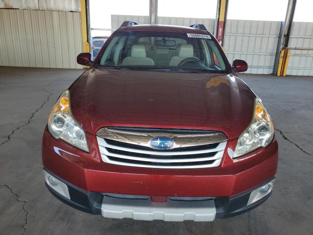 4S4BRDLC7B2363281 - 2011 SUBARU OUTBACK 3.6R LIMITED RED photo 5