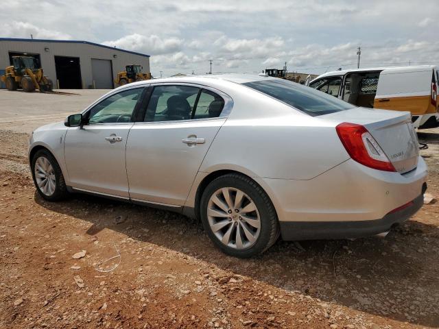 1LNHL9DK1EG602670 - 2014 LINCOLN MKS SILVER photo 2