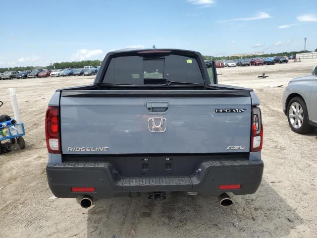 5FPYK3F87NB020838 - 2022 HONDA RIDGELINE BLACK EDITION GRAY photo 6