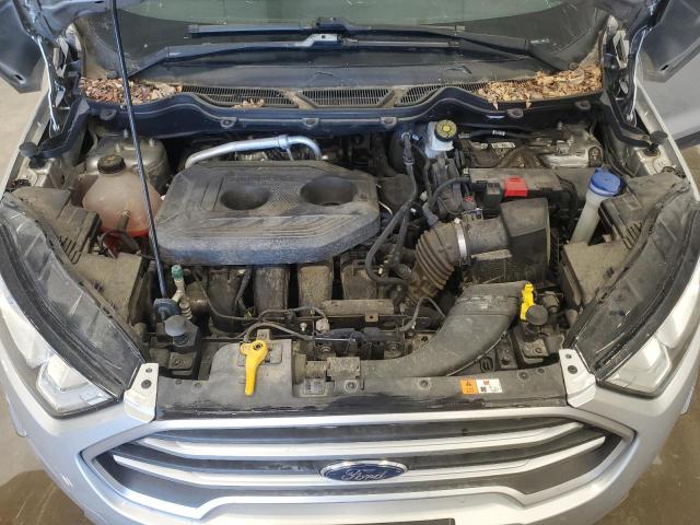 MAJ6S3GL8LC343458 - 2020 FORD ECOSPORT SE ვერცხლისფერი ფოტო 12