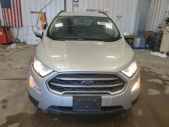 MAJ6S3GL8LC343458 - 2020 FORD ECOSPORT SE ვერცხლისფერი ფოტო 5