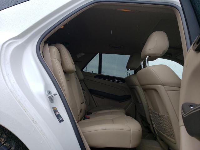 4JGDA5HB7FA521314 - 2015 MERCEDES-BENZ ML 350 4MATIC WHITE photo 10