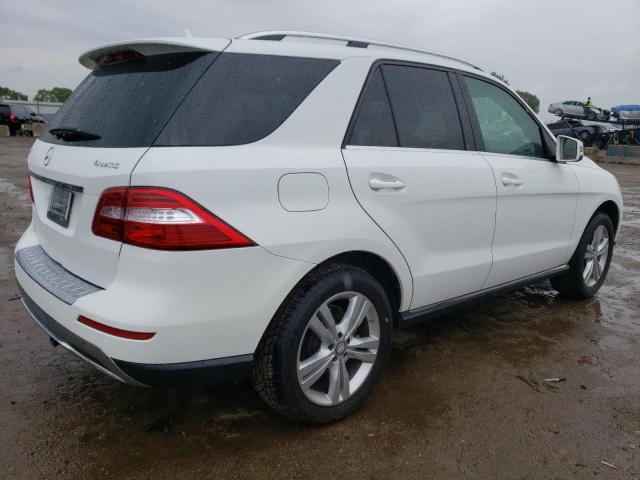 4JGDA5HB7FA521314 - 2015 MERCEDES-BENZ ML 350 4MATIC WHITE photo 3