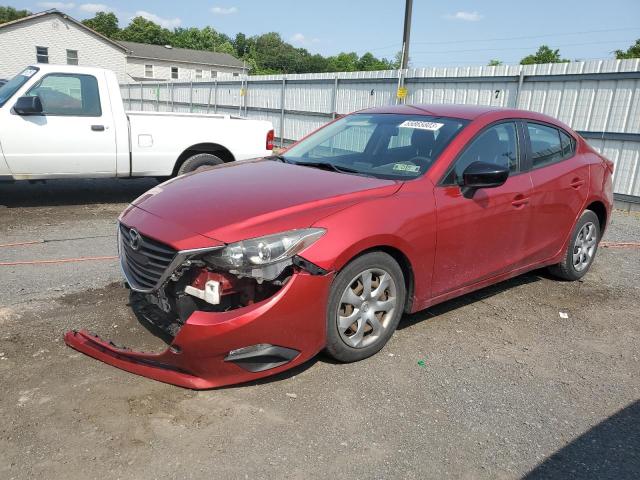 JM1BM1T71E1170879 - 2014 MAZDA 3 SV RED photo 1