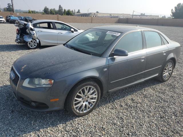 WAUAF78E08A145750 - 2008 AUDI A4 2.0T GRAY photo 1