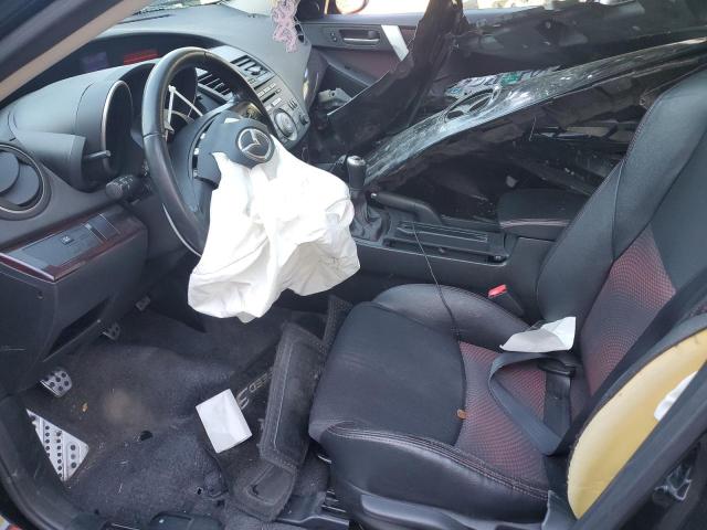 JM1BL1H49A1238907 - 2010 MAZDA SPEED 3 BLACK photo 7