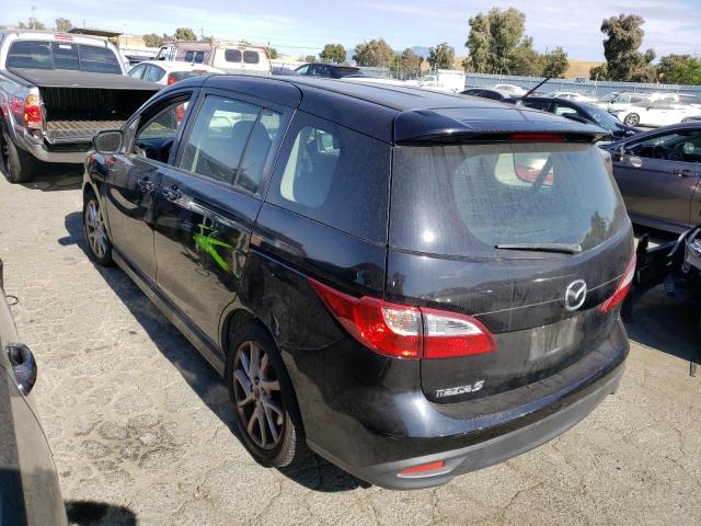 JM1CW2CL3C0108050 - 2012 MAZDA MAZDA5 BLACK photo 2