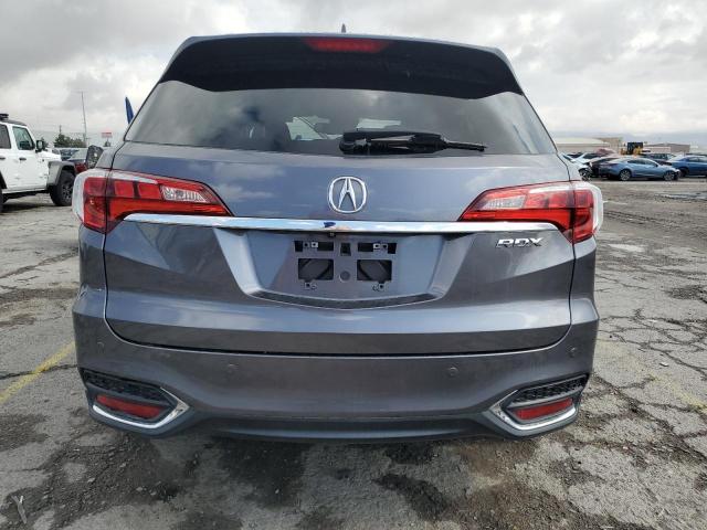 5J8TB3H72HL000765 - 2017 ACURA RDX ADVANCE GRAY photo 6