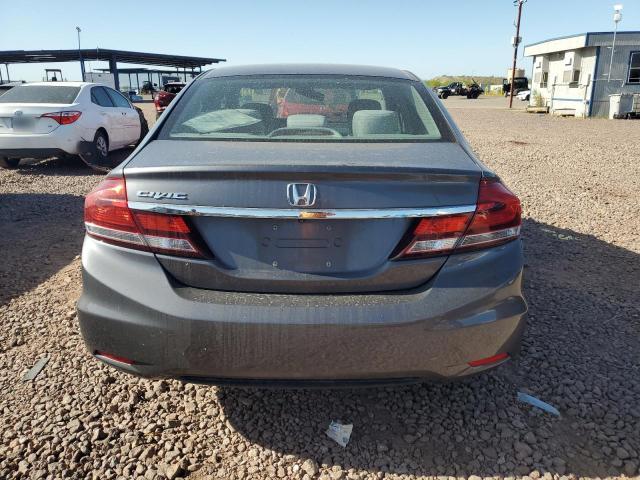 19XFB2F5XEE210610 - 2014 HONDA CIVIC LX GRAY photo 6