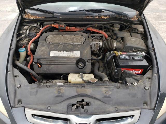 JHMCN365X5C003656 - 2005 HONDA ACCORD HYBRID GRAY photo 11