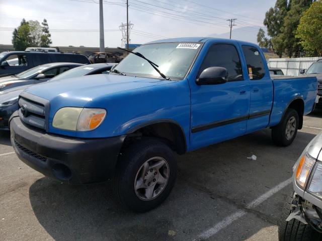 5TBRU341X5S448291 - 2005 TOYOTA TUNDRA ACCESS CAB SR5 BLUE photo 1
