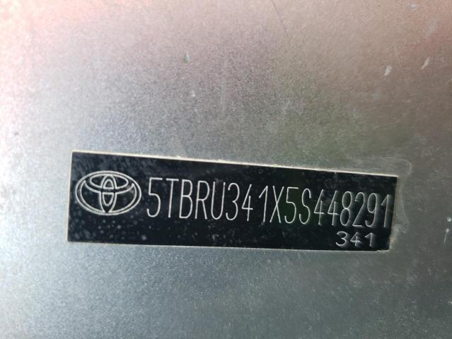 5TBRU341X5S448291 - 2005 TOYOTA TUNDRA ACCESS CAB SR5 BLUE photo 12