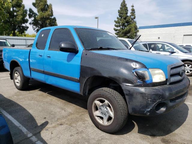 5TBRU341X5S448291 - 2005 TOYOTA TUNDRA ACCESS CAB SR5 BLUE photo 4