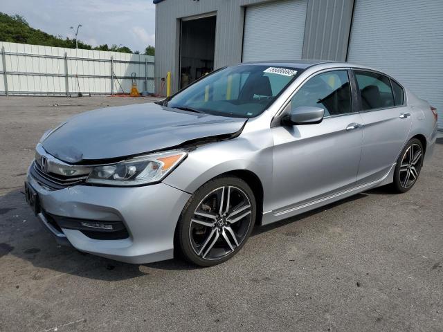 1HGCR2F11HA082147 - 2017 HONDA ACCORD SPORT SPECIAL EDITION SILVER photo 1