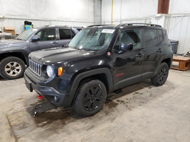 ZACCJBCB9JPH06513 - 2018 JEEP RENEGADE TRAILHAWK BLACK photo 1