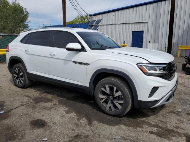 1V24C2CA4LC203418 - 2020 VOLKSWAGEN ATLAS CROS SE WHITE photo 4