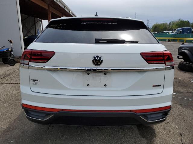 1V24C2CA4LC203418 - 2020 VOLKSWAGEN ATLAS CROS SE WHITE photo 6