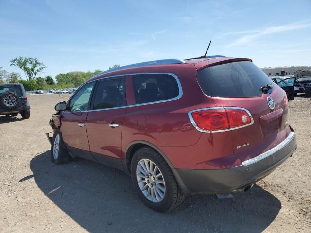 5GAER23D19J110747 - 2009 BUICK ENCLAVE CXL BURGUNDY photo 2