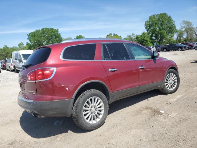 5GAER23D19J110747 - 2009 BUICK ENCLAVE CXL BURGUNDY photo 3