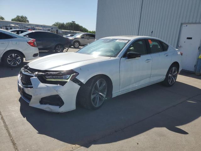 19UUB6F69PA001387 - 2023 ACURA TLX ADVANCE WHITE photo 1