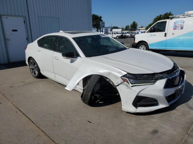 19UUB6F69PA001387 - 2023 ACURA TLX ADVANCE WHITE photo 4