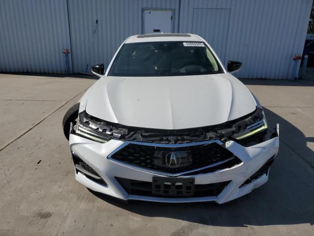 19UUB6F69PA001387 - 2023 ACURA TLX ADVANCE WHITE photo 5