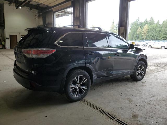 5TDJKRFH1GS337266 - 2016 TOYOTA HIGHLANDER XLE Qara foto 3