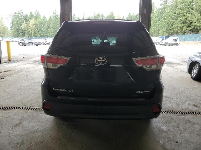 5TDJKRFH1GS337266 - 2016 TOYOTA HIGHLANDER XLE Qara foto 6