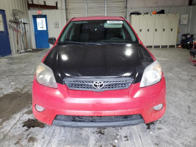 2T1KR32E67C642747 - 2007 TOYOTA COROLLA MA XR RED photo 5