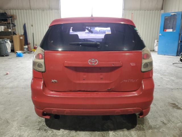 2T1KR32E67C642747 - 2007 TOYOTA COROLLA MA XR RED photo 6