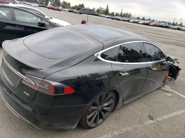 5YJSA1DPXDFP14129 - 2013 TESLA MODEL S Սև լուսանկար 3
