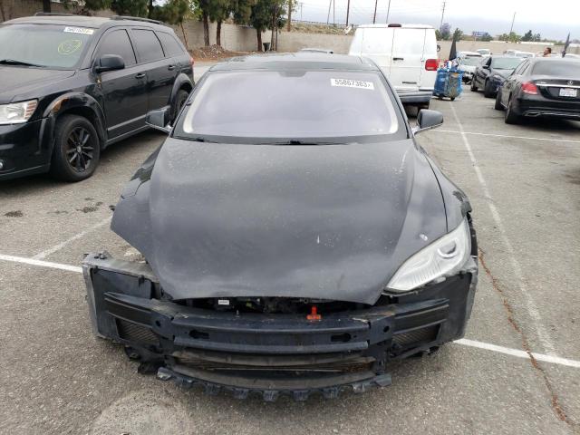 5YJSA1DPXDFP14129 - 2013 TESLA MODEL S Սև լուսանկար 5