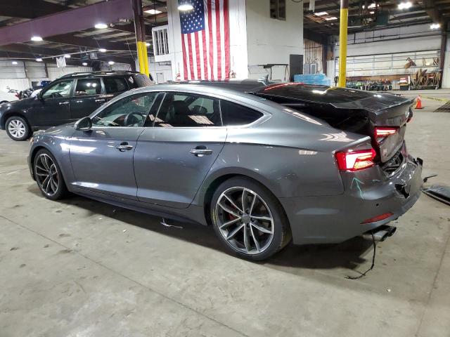 WAUC4CF56JA072142 - 2018 AUDI S5 PRESTIGE GRAY photo 2