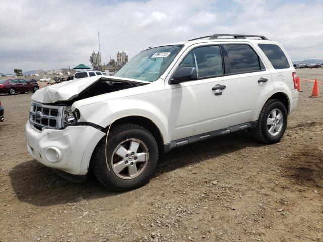 1FMCU0D77AKA02550 - 2010 FORD ESCAPE XLT WHITE photo 1